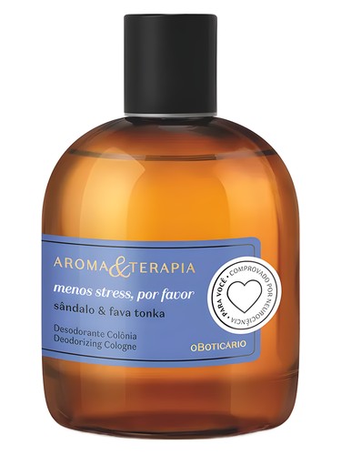 O Boticario Aroma & Terapia Menos Stress fragrance bottle