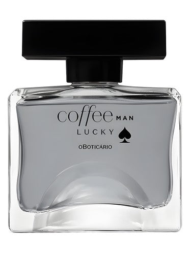 O Boticario Coffe Lucky Man fragrance bottle