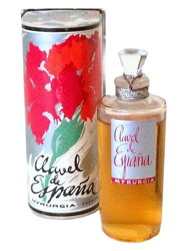 Myrurgia Clavel de España fragrance bottle
