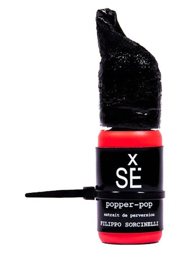 Filippo Sorcinelli popper-pop fragrance bottle