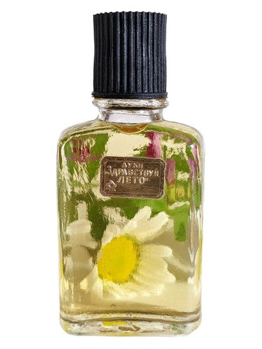 Crimean rose Krymskaa roza Zdravstvuj leto Hello Summer fragrance bottle