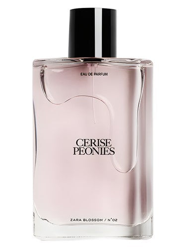 Zara N°02 Cerise Peonies fragrance bottle
