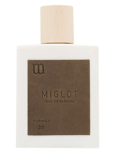 Miglot Formula 28 fragrance bottle