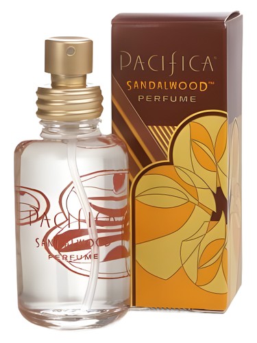 Pacifica Sandalwood fragrance bottle