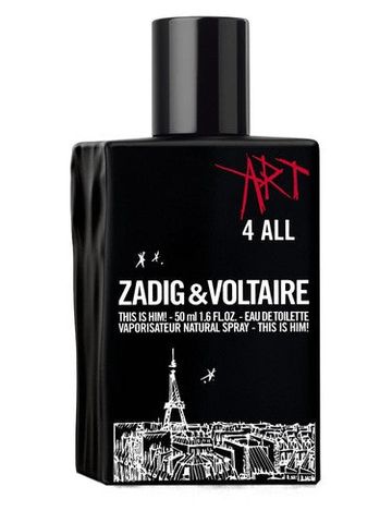 Zadig Voltaire This is Him! Art 4 All fragrance bottle