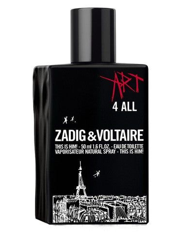 Zadig Voltaire This is Him! Art 4 All fragrance bottle