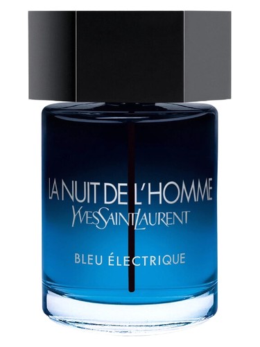 Yves Saint Laurent La Nuit de L'Homme Bleu Électrique fragrance bottle