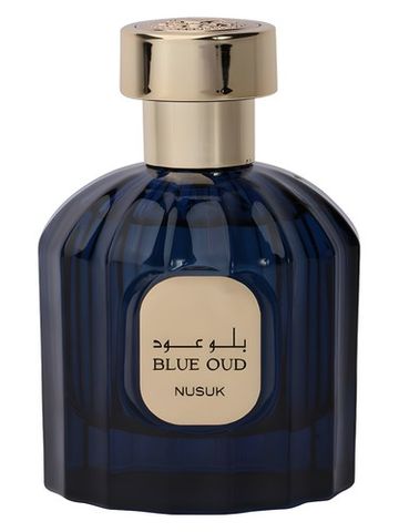Nusuk Blue Oud fragrance bottle