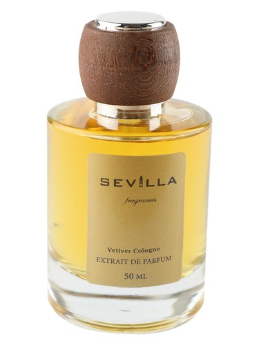 Sevilla Fragrances Vetiver Cologne fragrance bottle