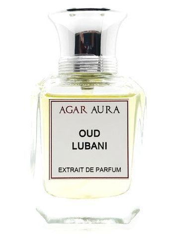 Agar Aura Oud Lubani fragrance bottle