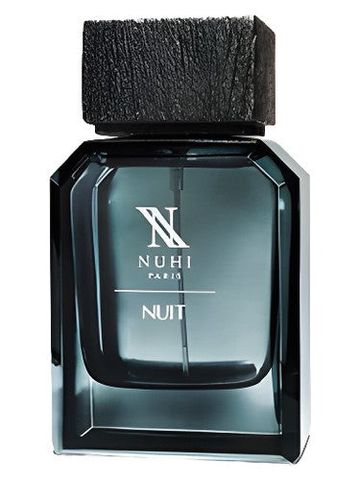 NUHI Nuit fragrance bottle