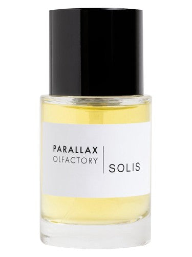 Parallax Olfactory Solis fragrance bottle