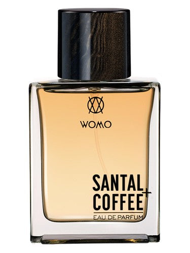 Womo Santal + Coffee fragrance bottle