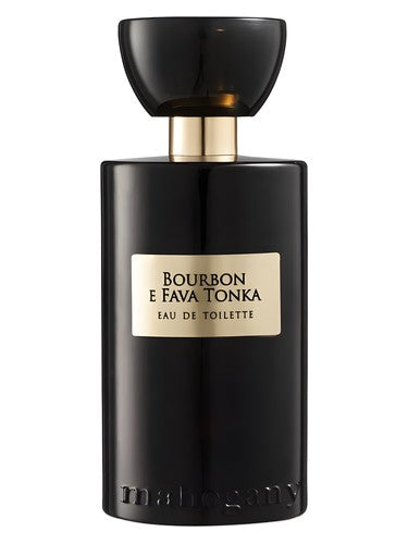 Mahogany Bourbon e Fava Tonka fragrance bottle