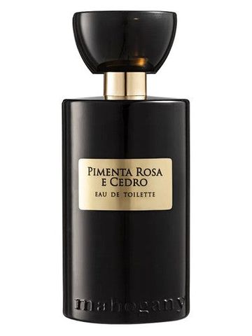 Mahogany Pimenta Rosa e Cedro fragrance bottle