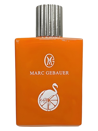 Marc Gebauer Orange Flamingo fragrance bottle