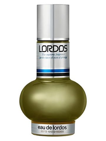 Shiseido Lordos fragrance bottle