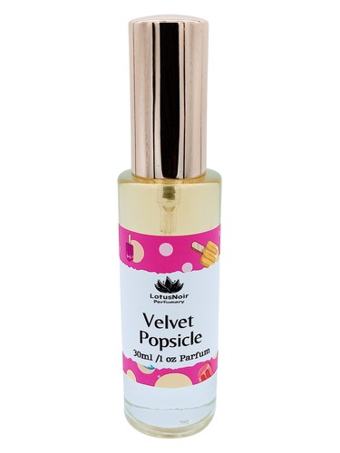 Lotus Noir Perfumery Velvet Popsicle fragrance bottle
