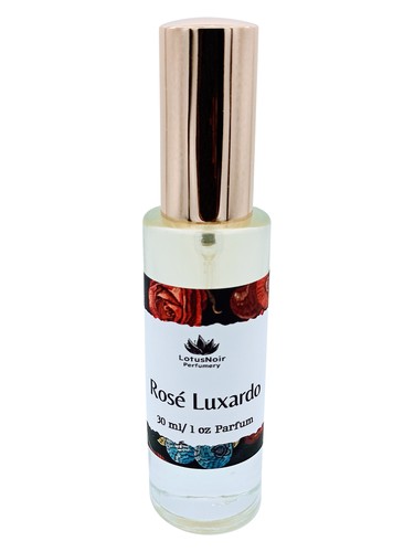 Lotus Noir Perfumery Rosé Luxardo fragrance bottle