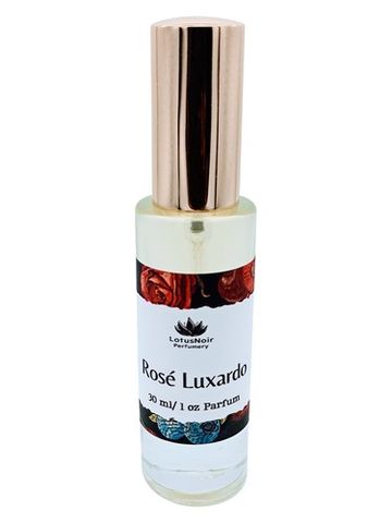 Lotus Noir Perfumery Rosé Luxardo fragrance bottle