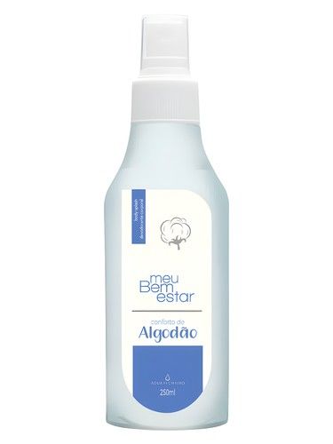 Água de Cheiro Meu Bem Estar Conforto de Algodão fragrance bottle
