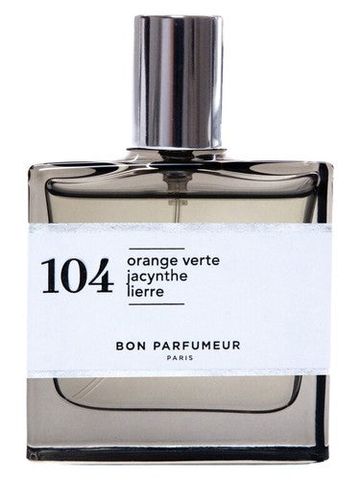 Bon Parfumeur 104 orange verte, jacynthe, lierre fragrance bottle