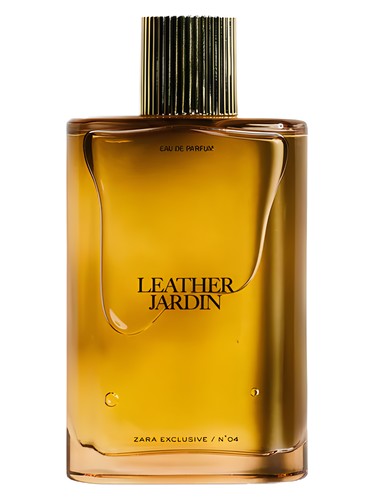 Zara Leather Jardin fragrance bottle
