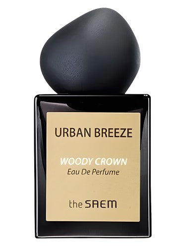 The SAEM Urban Breeze Woody Crown fragrance bottle