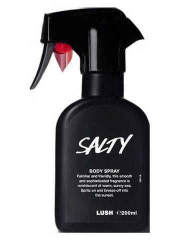 Lush Salty fragrance bottle