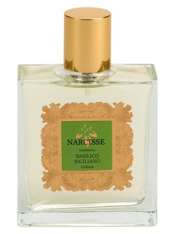 Narcisse Taormina Basilico Siciliano fragrance bottle
