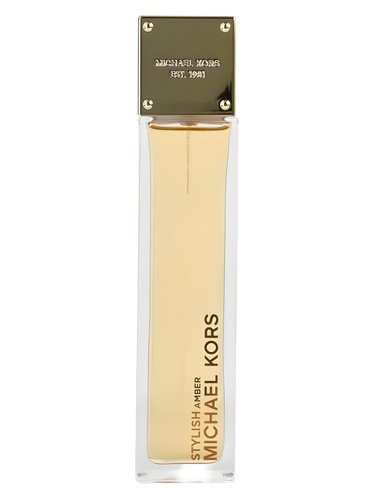 Michael Kors Stylish Amber fragrance bottle