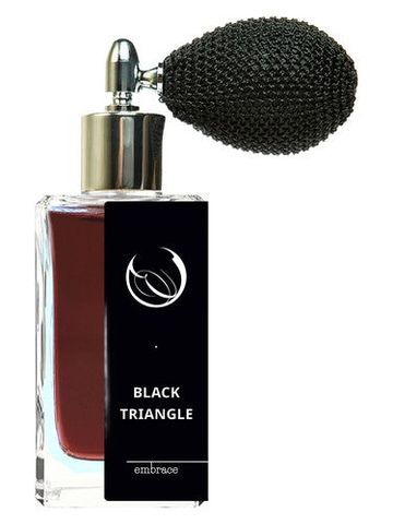 Embrace Perfume Black Triangle fragrance bottle