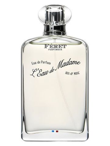 Féret Parfumeur L'Eau de Madame Iris & Musc fragrance bottle