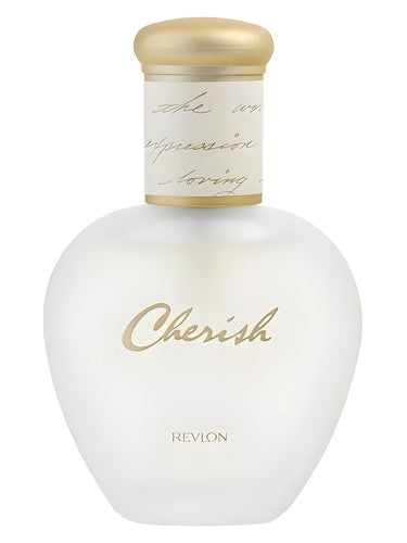 Revlon Cherish fragrance bottle