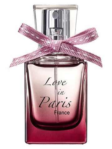 The SAEM Love in Paris France fragrance bottle