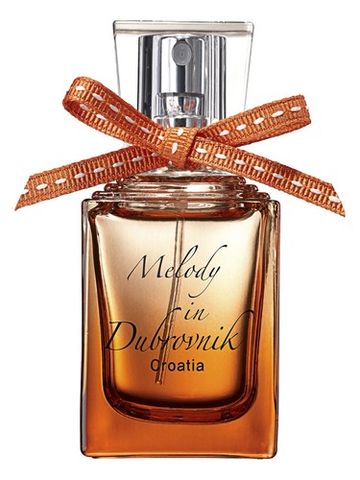 The SAEM Melody in Dubrovnik Croatia fragrance bottle
