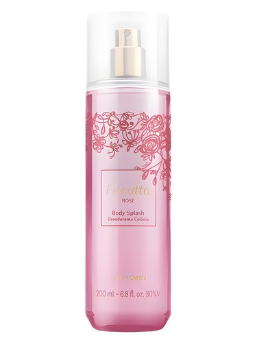 O Boticario Body Splash Floratta Rose fragrance bottle