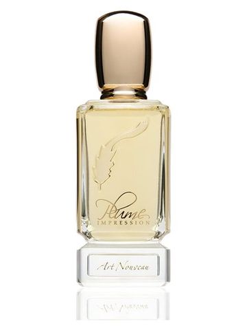 Plume Impression Art Nouveau fragrance bottle