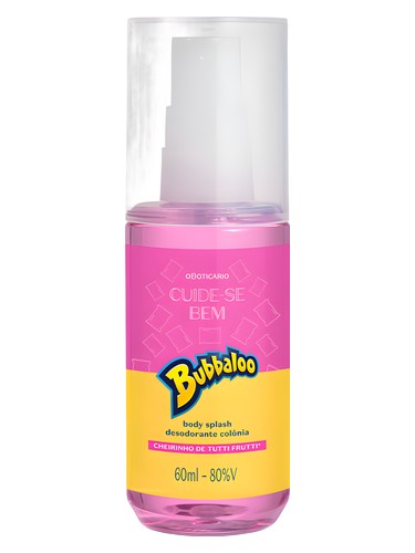 O Boticario Cuide-se Bem Bubbaloo Tutti Frutti fragrance bottle