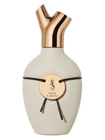 Scents of Wood Orange in Chestnut fragrance bottle