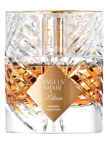 By Kilian Angels' Share x French Montana fragrance bottle