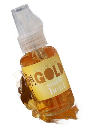 Smell Bent St. Tropez Dispenser Gold fragrance bottle