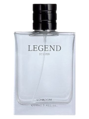Lonkoom Parfum Legend Silver fragrance bottle