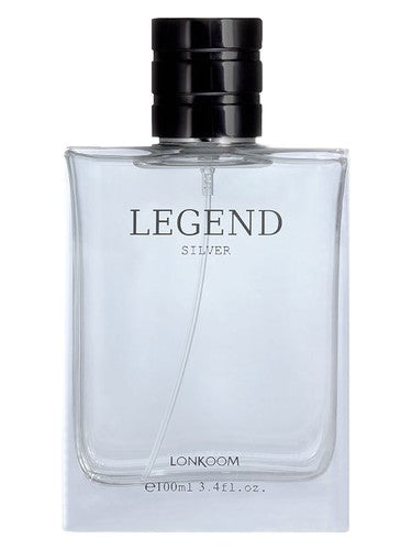 Lonkoom Parfum Legend Silver fragrance bottle