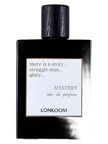 Lonkoom Parfum Mystery Black fragrance bottle