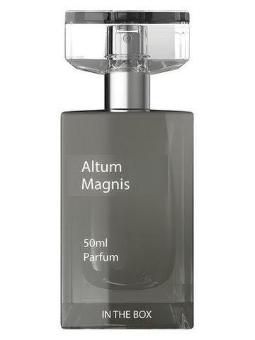 In The Box Altum Magnis fragrance bottle