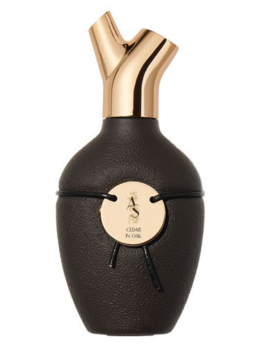 Scents of Wood Cedar in Oak fragrance bottle