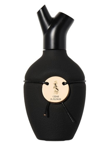 Scents of Wood Cedar in Flower fragrance bottle