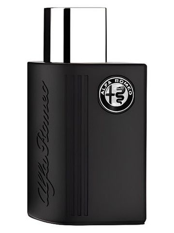 Alfa Romeo Perfumes Black fragrance bottle