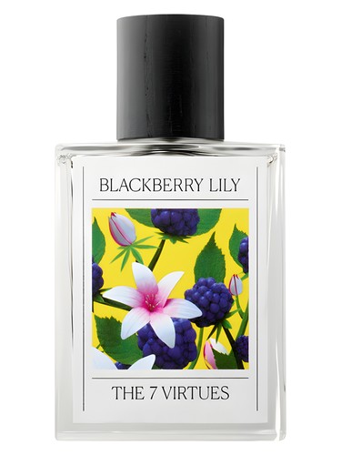 The 7 Virtues Blackberry Lily fragrance bottle
